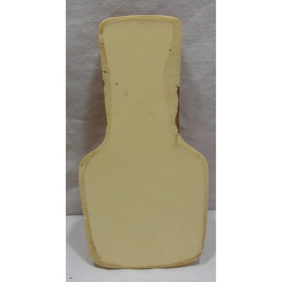 1970's MCM Lucite Trivet/Hot Plate and Spoon Rest w/ Wheat? Decor 8 3/4" & 6 1/2 - Picture 6 of 10